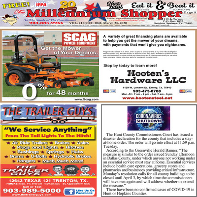 Millennium Shopper - Mar 26, 2020