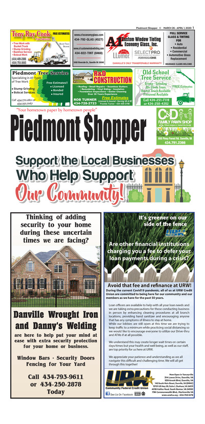 Piedmont Shopper - Mar 26, 2020