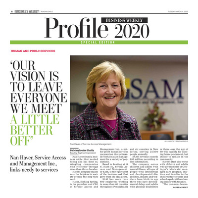 Reading Eagle - Special Sections - Business Weekly Profile