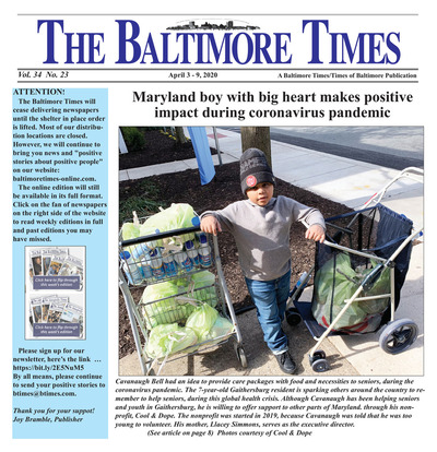 Baltimore Times - Apr 3, 2020