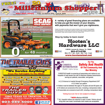 Millennium Shopper - Apr 9, 2020