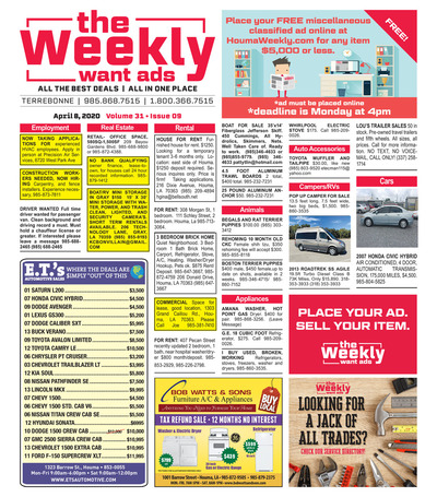 The Weekly - Apr 8, 2020