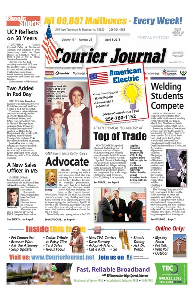 Courier Journal - Apr 8, 2015