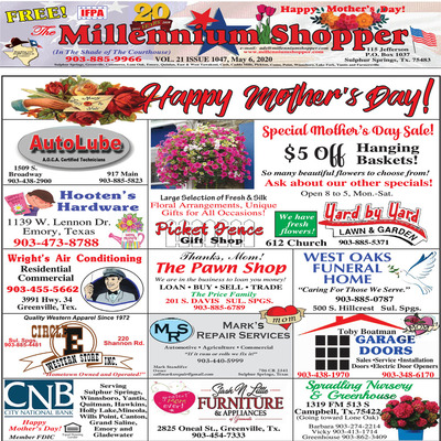 Millennium Shopper - May 7, 2020