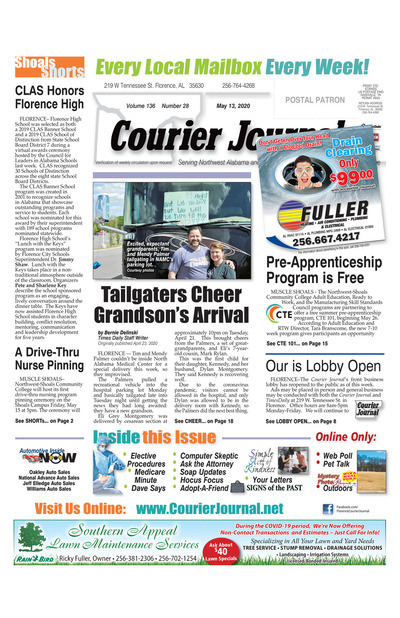 Courier Journal - May 13, 2020