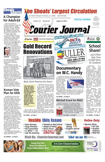 Courier Journal - Aug 19, 2015