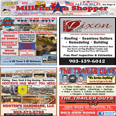 Millennium Shopper - May 21, 2020