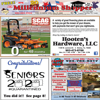 Millennium Shopper - May 28, 2020