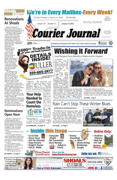 Courier Journal - Jan 14, 2015