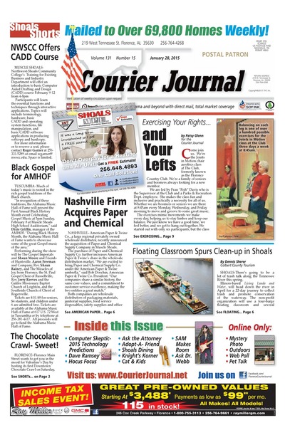 Courier Journal - Jan 28, 2015