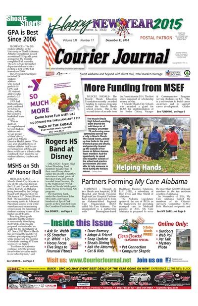 Courier Journal - Dec 31, 2014
