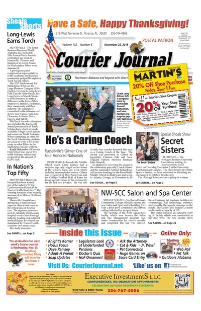 Courier Journal - Nov 25, 2015