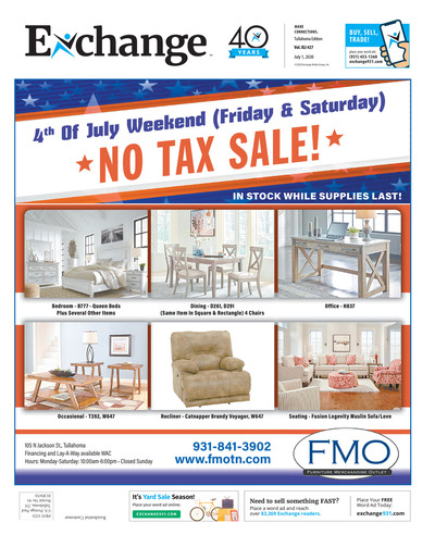 Exchange - Tullahoma - Jul 1, 2020