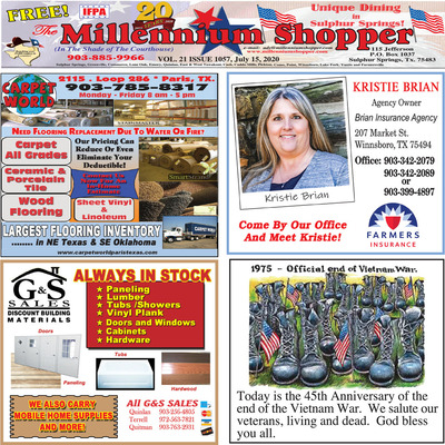 Millennium Shopper - Jul 16, 2020