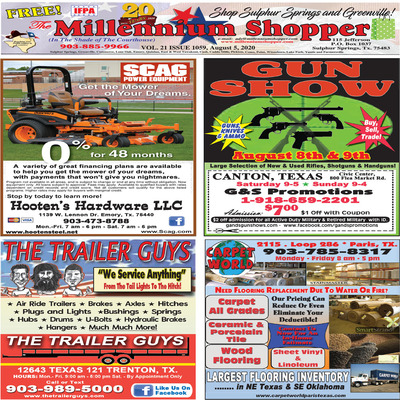 Millennium Shopper - Aug 6, 2020