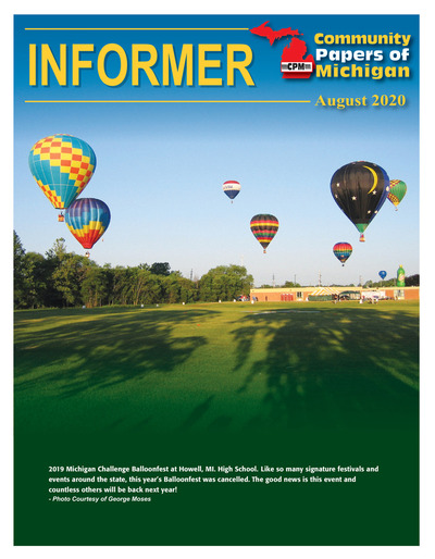 Community Papers of Michigan Newsletter - August 2020