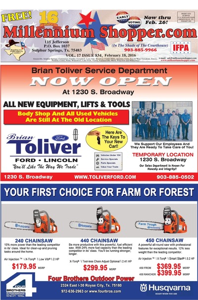 Millennium Shopper - Feb 18, 2016