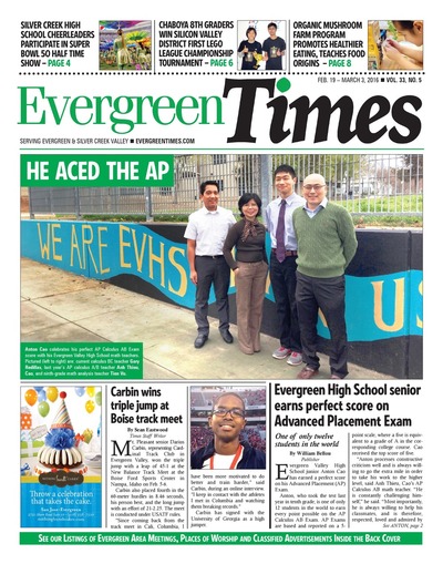 Evergreen Times - Feb 19, 2016