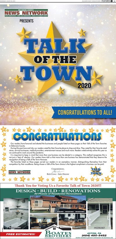 Delaware County News Network - Special Sections - Talk of the Town 2020