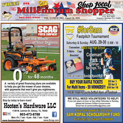 Millennium Shopper - Aug 27, 2020