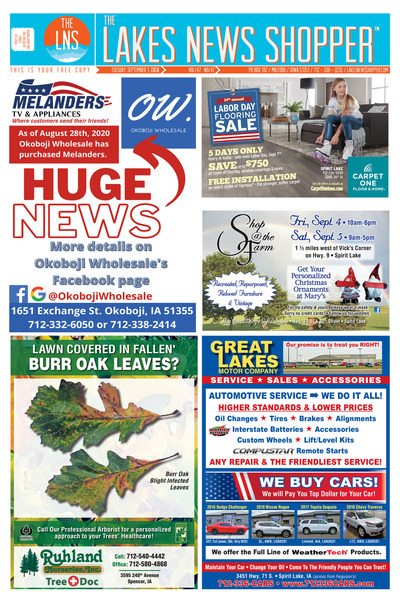 Lakes News Shopper - Sep 1, 2020