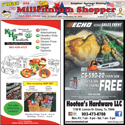 Millennium Shopper - Sep 16, 2020