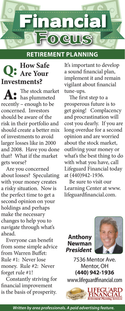 News-Herald - Special Sections - Financial Focus - Retirement Planning