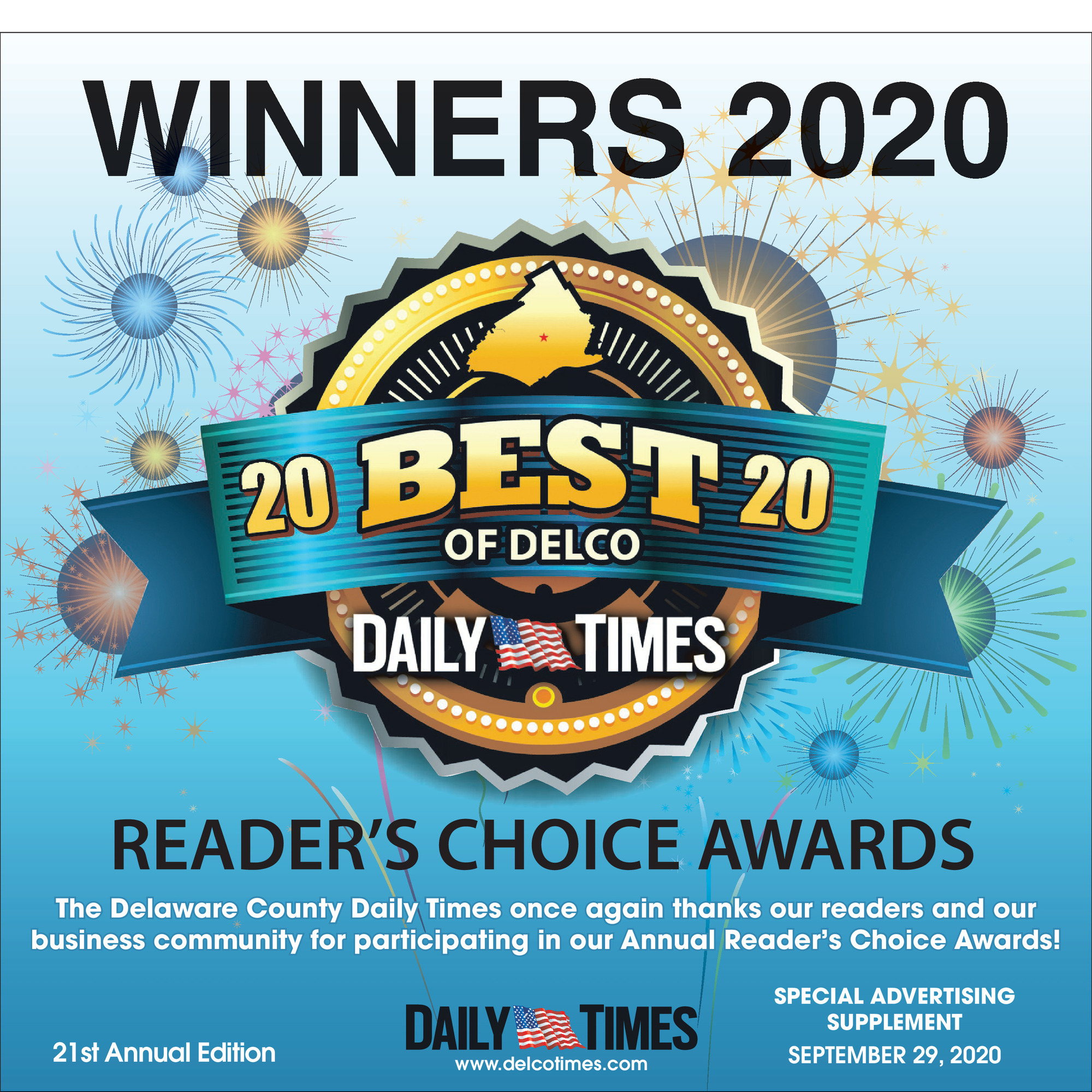 Delco Daily Times - Special Sections - Best Of Delco - 2020