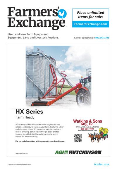 Farmer's Exchange - Free View - October 2020