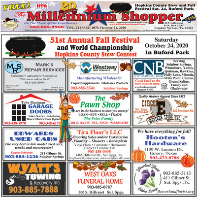 Millennium Shopper - Oct 21, 2020