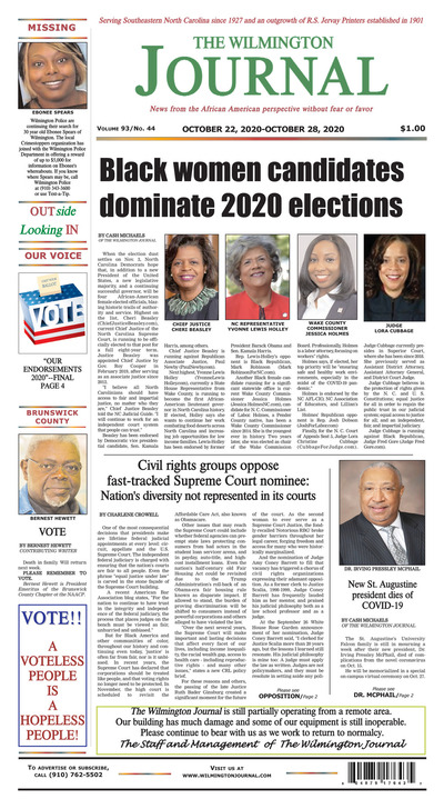 Wilmington Journal - Oct 22, 2020