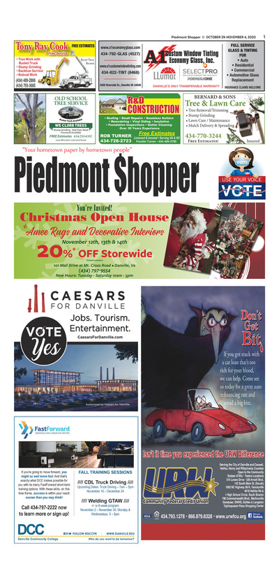 Piedmont Shopper - Oct 29, 2020
