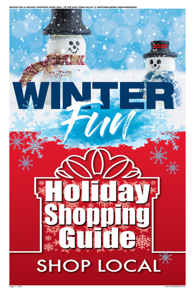 Northern Berks Merchandiser - Winter Fun Holiday Shopping Guide - 2020