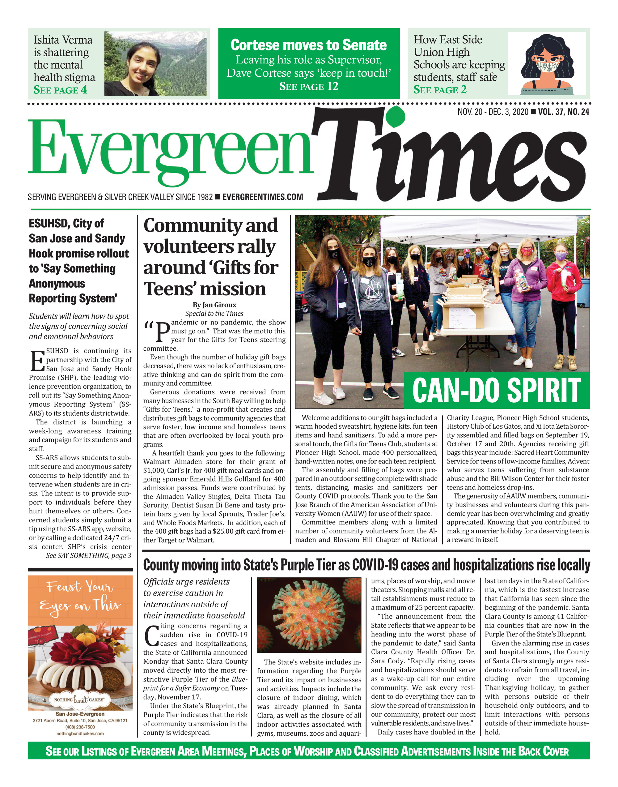 Evergreen Times Nov 20, 2020