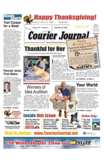 Courier Journal - Nov 25, 2020