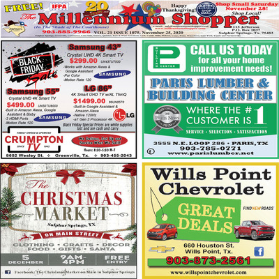 Millennium Shopper - Nov 25, 2020