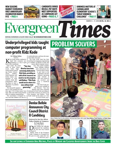 Evergreen Times - Mar 4, 2016