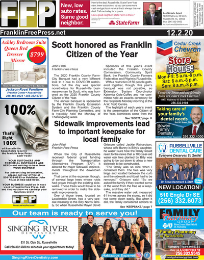 Franklin Free Press - Dec 2, 2020