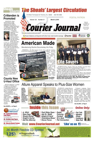 Courier Journal - Mar 9, 2016