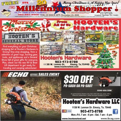 Millennium Shopper - Dec 23, 2020