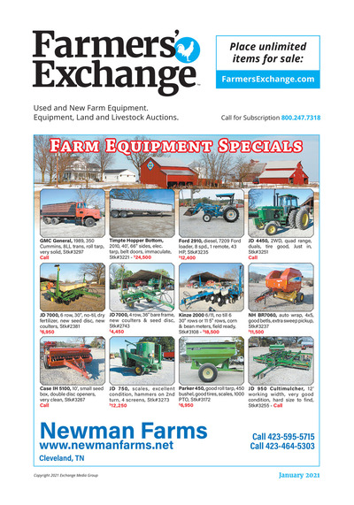 Farmer's Exchange - Free View - January 2021