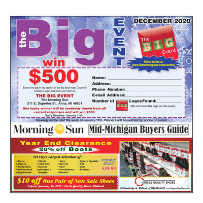 Morning Sun - Special Sections - The Big Event - Dec 2020