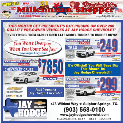 Millennium Shopper - Feb 10, 2021