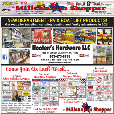 Millennium Shopper - Feb 24, 2021