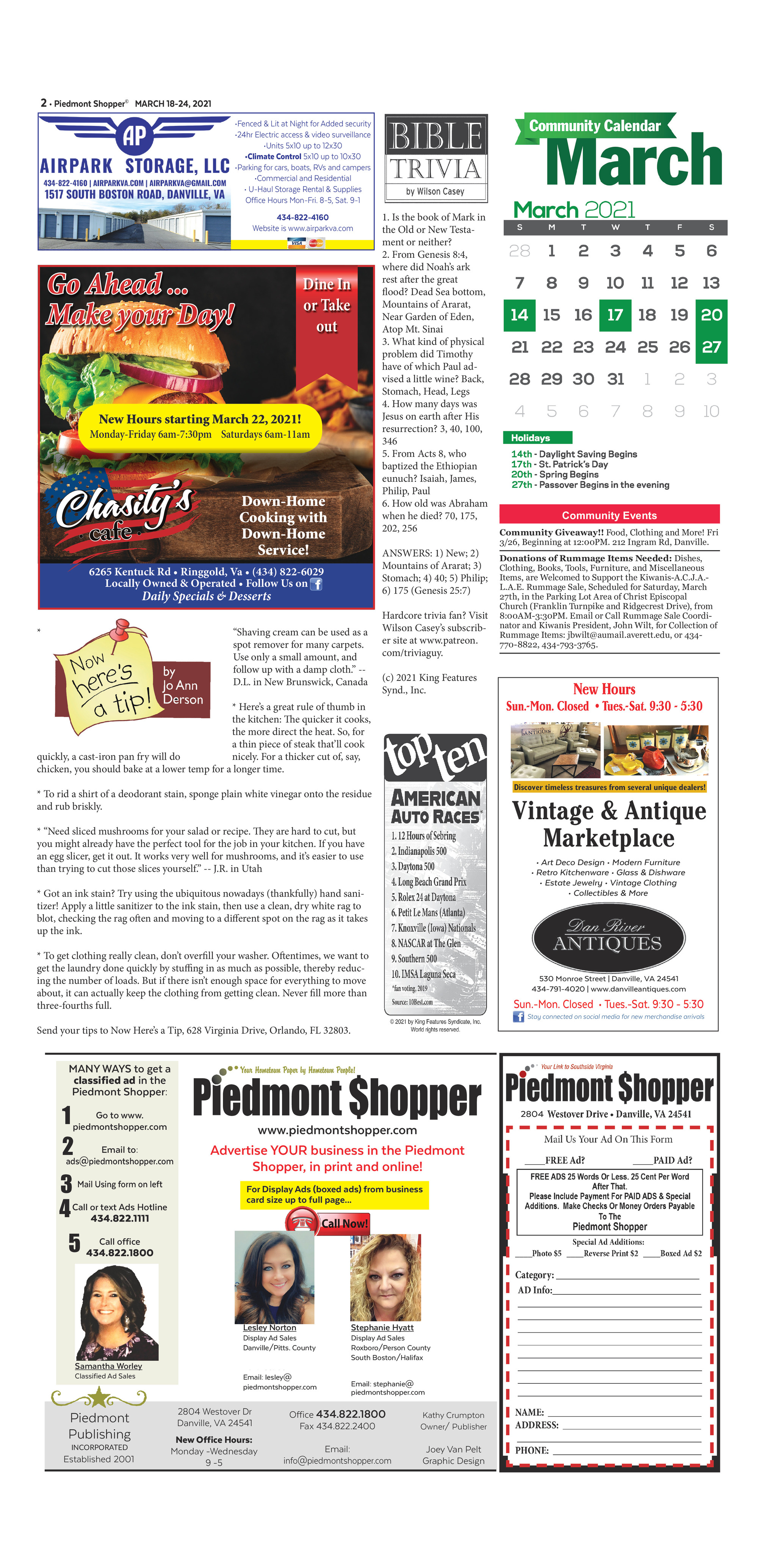 Piedmont Shopper