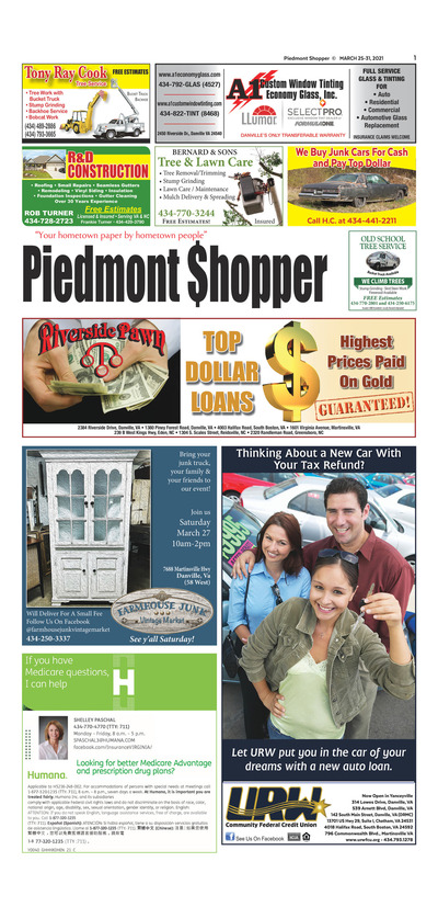 Piedmont Shopper - Mar 25, 2021