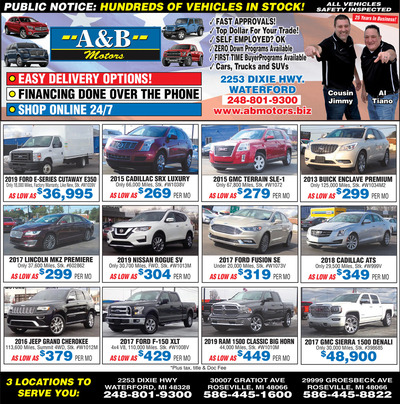Oakland Press - Local Auto Deals - Mar 28, 2021