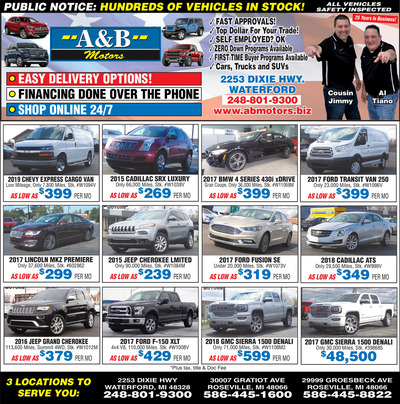 Oakland Press - Local Auto Deals - Apr 25, 2021