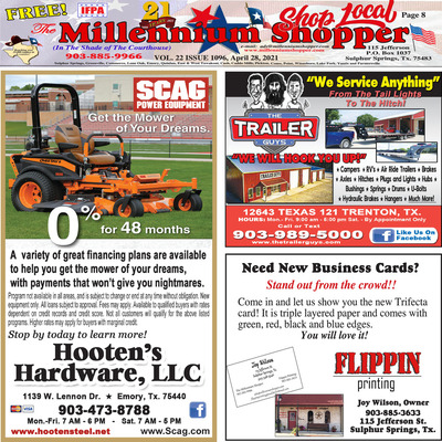 Millennium Shopper - Apr 28, 2021