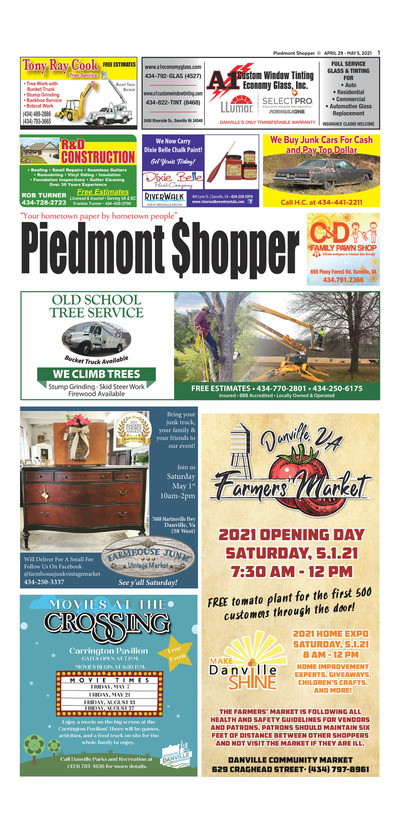 Piedmont Shopper - Apr 29, 2021
